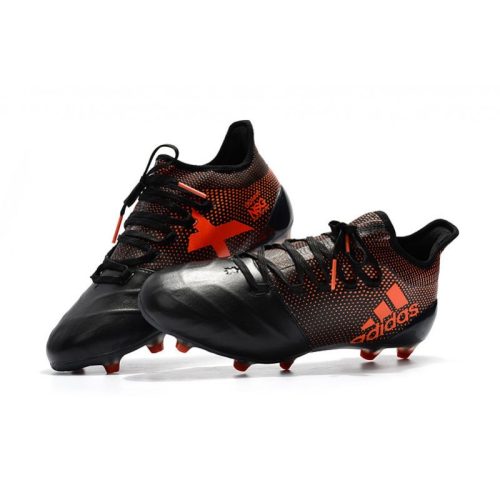 fodboldstøvler Adidas X 17.1 FG - Sort Orange_6.jpg